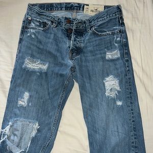 Hollister distressed jeans